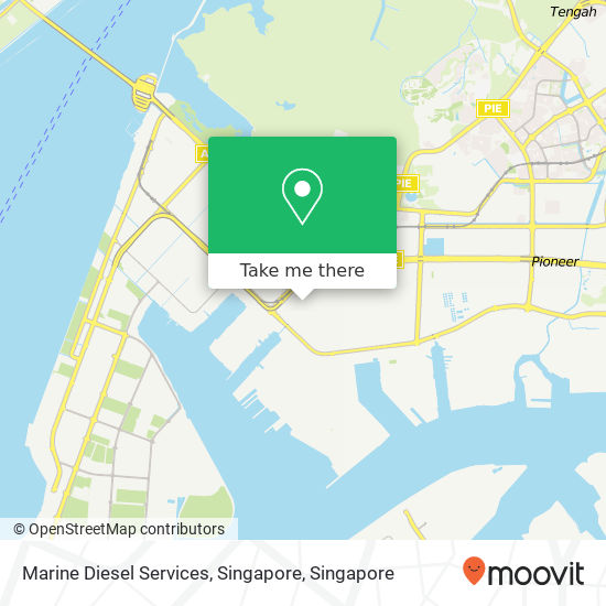 Marine Diesel Services, Singapore map