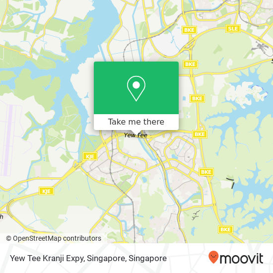 Yew Tee Kranji Expy, Singapore地图