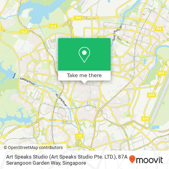 Art Speaks Studio (Art Speaks Studio Pte. LTD.), 87A Serangoon Garden Way map