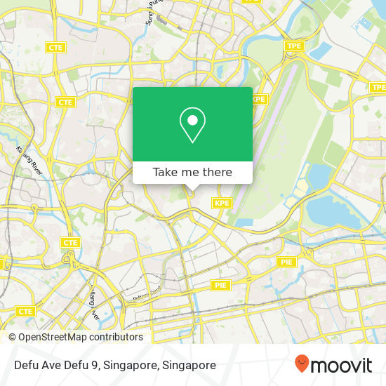 Defu Ave Defu 9, Singapore map