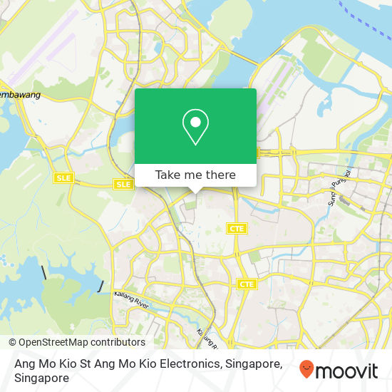 Ang Mo Kio St Ang Mo Kio Electronics, Singapore map