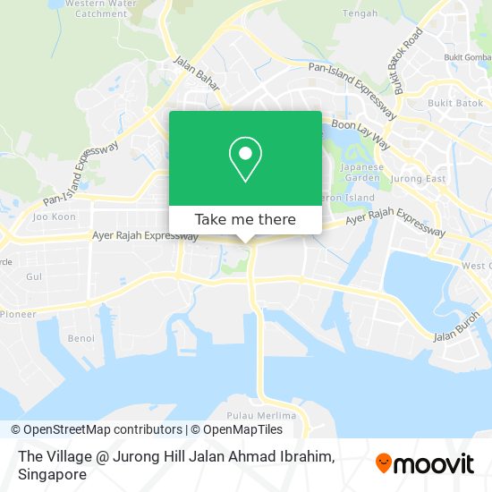 The Village @ Jurong Hill Jalan Ahmad Ibrahim地图