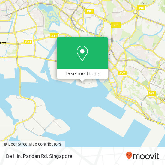 De Hin, Pandan Rd map