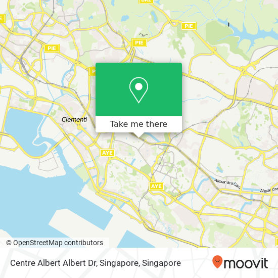 Centre Albert Albert Dr, Singapore map