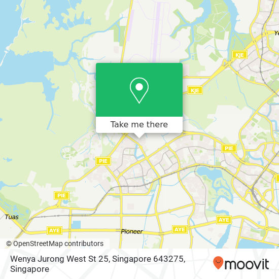 Wenya Jurong West St 25, Singapore 643275 map