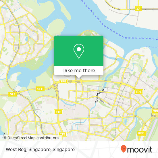 West Reg, Singapore地图