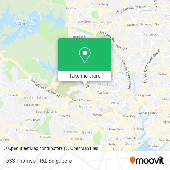 533 Thomson Rd map