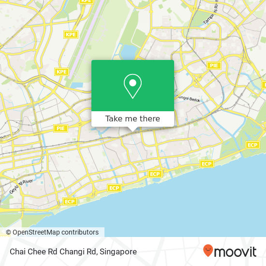 Chai Chee Rd Changi Rd地图