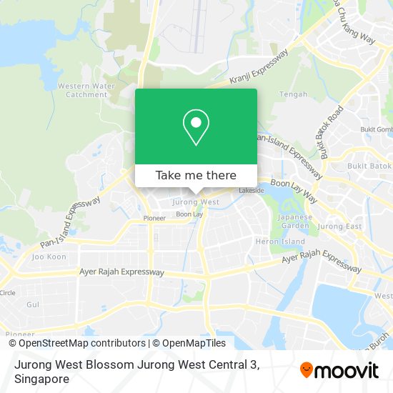 Jurong West Blossom Jurong West Central 3 map