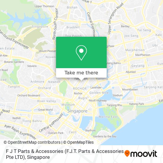 F J T Parts & Accessories (F.J.T. Parts & Accessories Pte LTD)地图