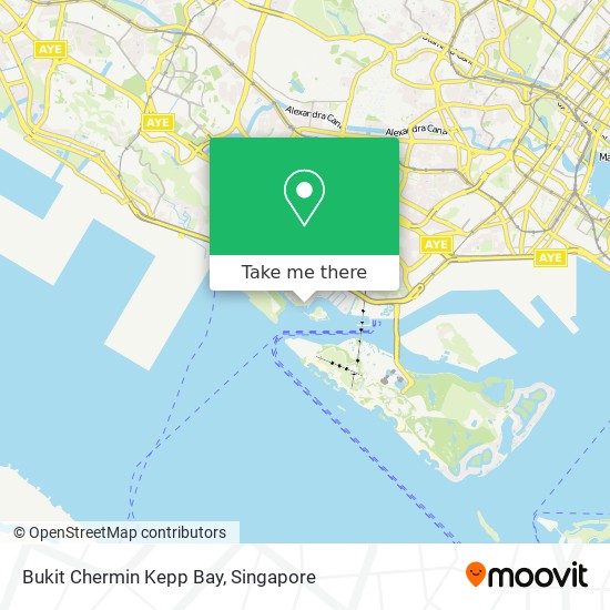 Bukit Chermin Kepp Bay map