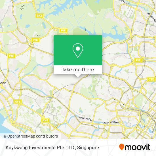 Kaykwang Investments Pte. LTD.地图