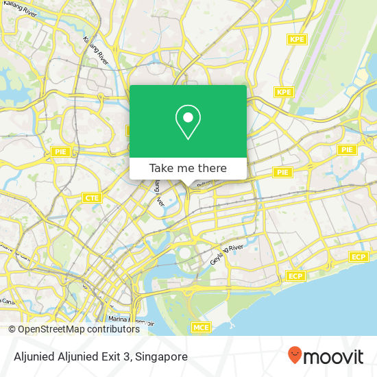 Aljunied Aljunied Exit 3 map