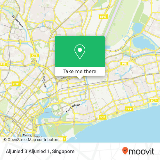 Aljunied 3 Aljunied 1地图