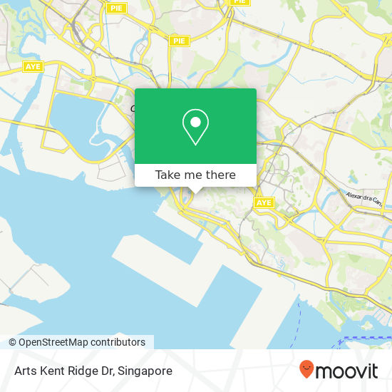 Arts Kent Ridge Dr map