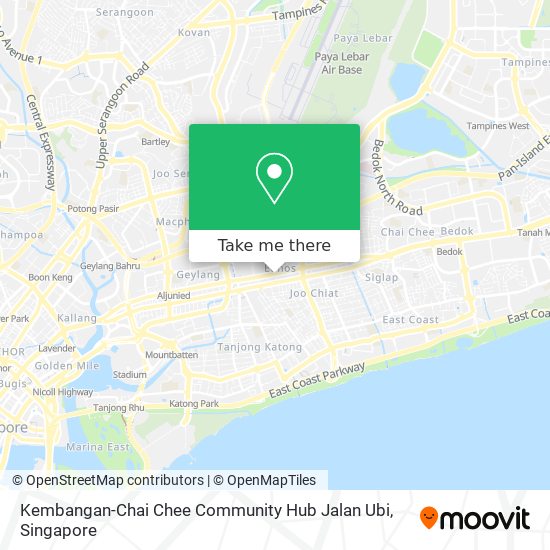 Kembangan-Chai Chee Community Hub Jalan Ubi地图