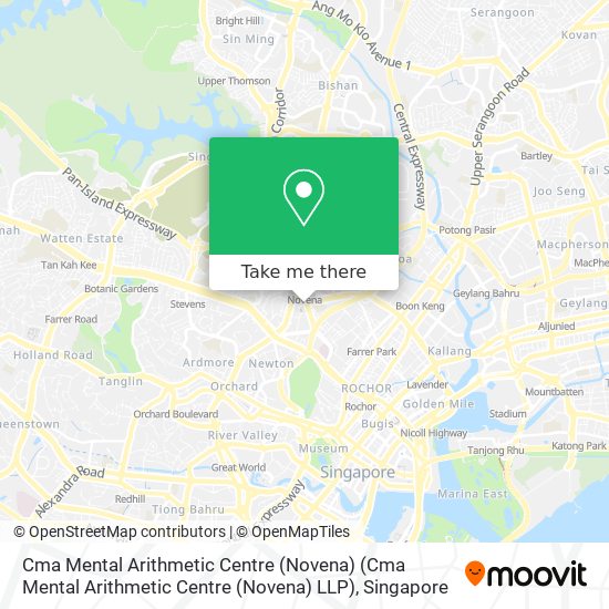 Cma Mental Arithmetic Centre (Novena) (Cma Mental Arithmetic Centre (Novena) LLP)地图