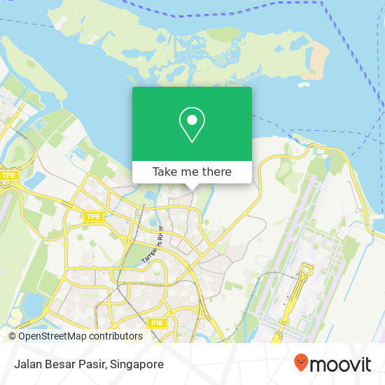 Jalan Besar Pasir地图