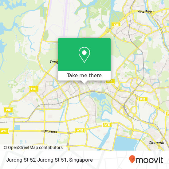 Jurong St 52 Jurong St 51 map