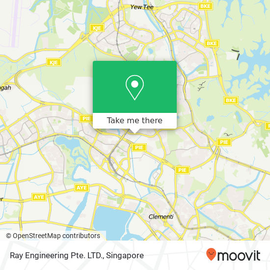 Ray Engineering Pte. LTD. map