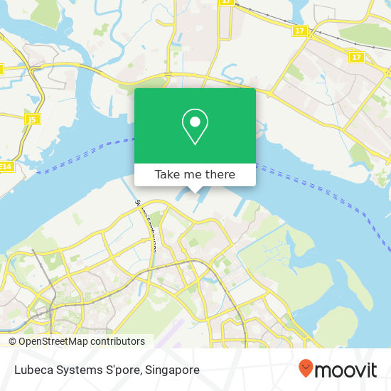 Lubeca Systems S'pore map