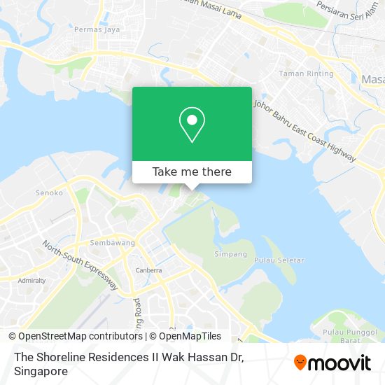 The Shoreline Residences II Wak Hassan Dr map