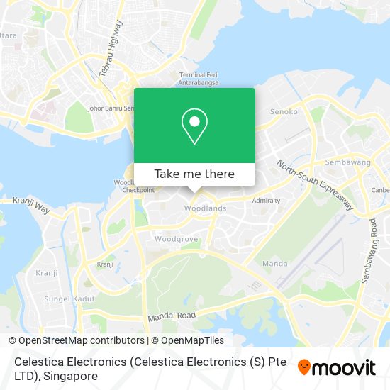 Celestica Electronics (Celestica Electronics (S) Pte LTD)地图