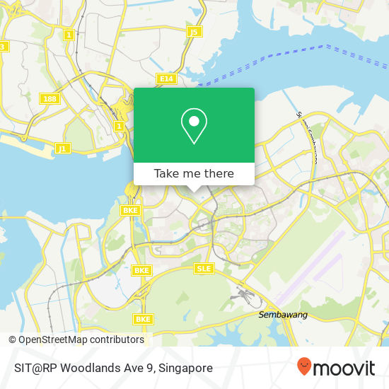 SIT@RP Woodlands Ave 9 map
