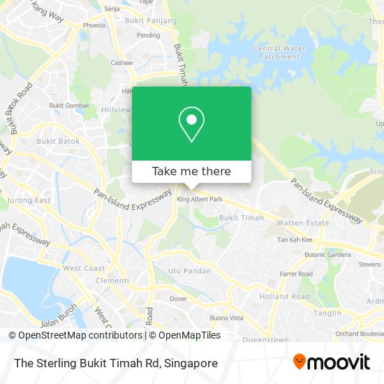 The Sterling Bukit Timah Rd地图