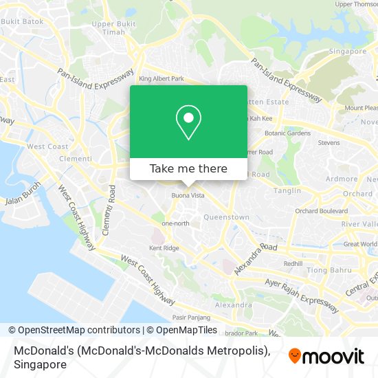McDonald's (McDonald's-McDonalds Metropolis) map
