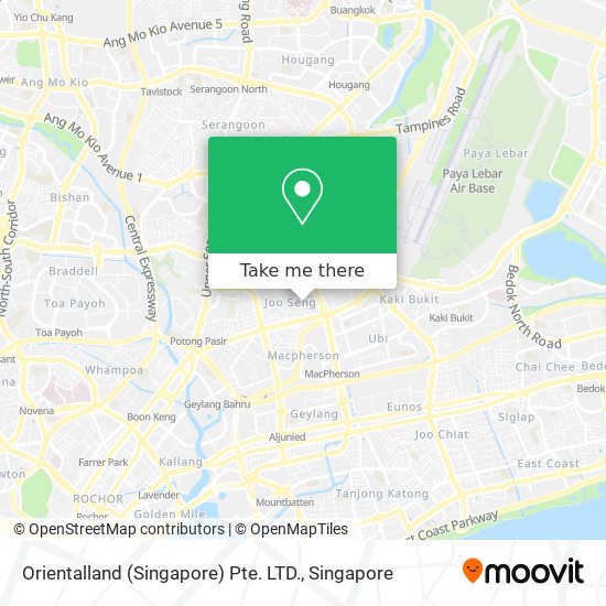 Orientalland (Singapore) Pte. LTD. map