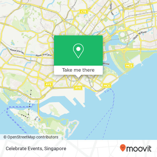 Celebrate Events map