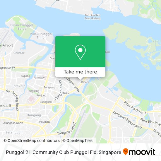 Punggol 21 Community Club Punggol Fld map