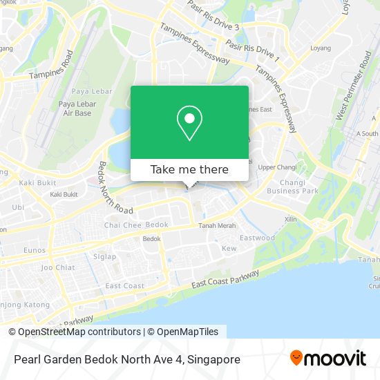 Pearl Garden Bedok North Ave 4地图