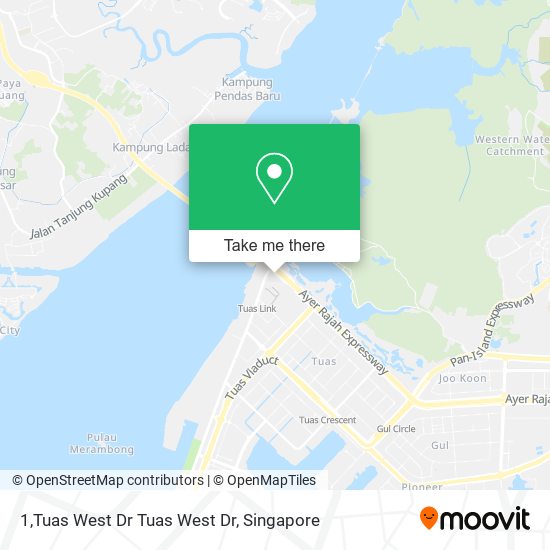 1,Tuas West Dr Tuas West Dr地图