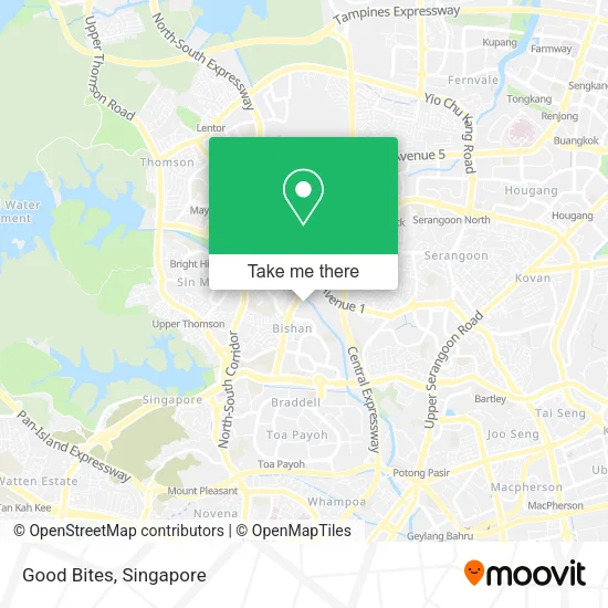 Good Bites map