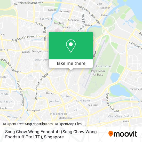Sang Chow Wong Foodstuff (Sang Chow Wong Foodstuff Pte LTD) map