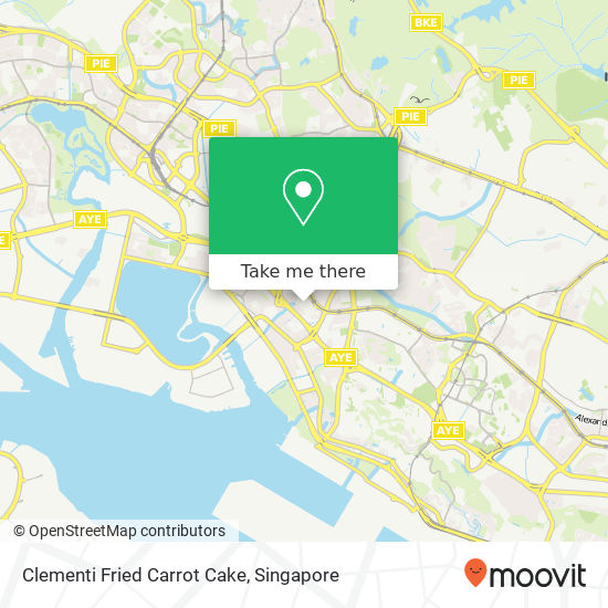 Clementi Fried Carrot Cake地图