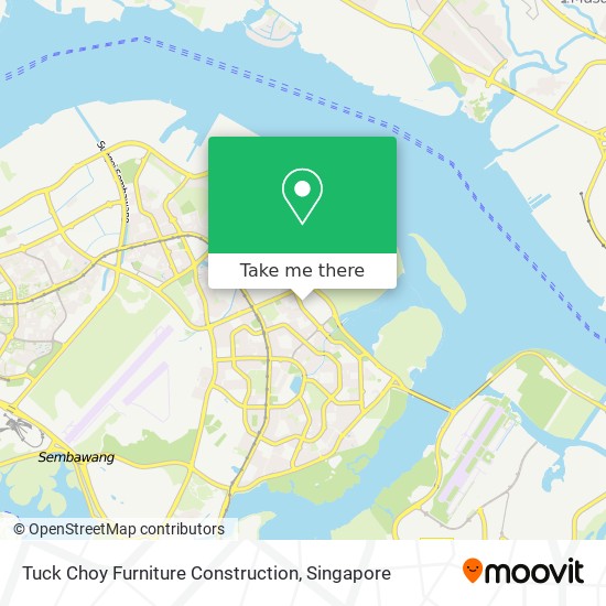 Tuck Choy Furniture Construction map