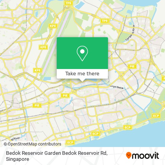 Bedok Reservoir Garden Bedok Reservoir Rd map