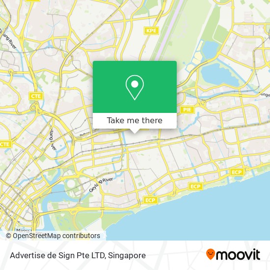 Advertise de Sign Pte LTD map