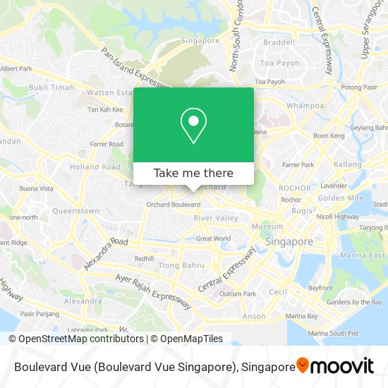 Boulevard Vue (Boulevard Vue Singapore) map