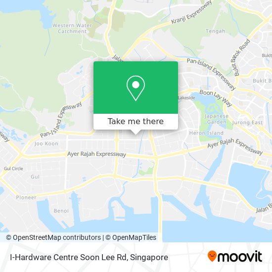 I-Hardware Centre Soon Lee Rd map