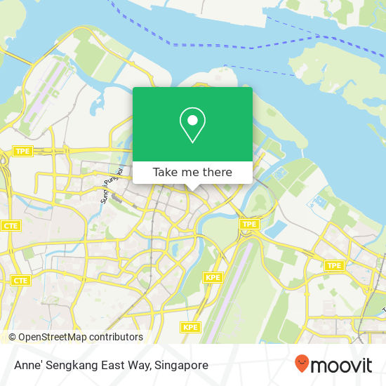 Anne' Sengkang East Way map