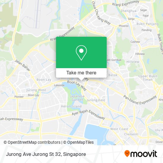 Jurong Ave Jurong St 32 map