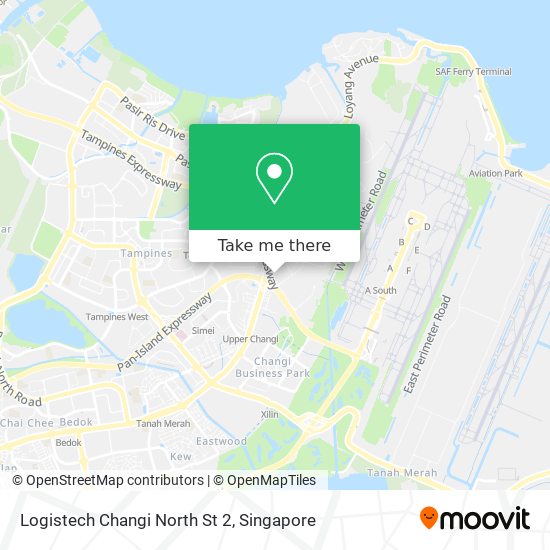 Logistech Changi North St 2地图