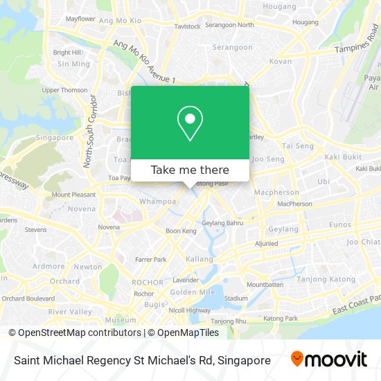 Saint Michael Regency St Michael's Rd map