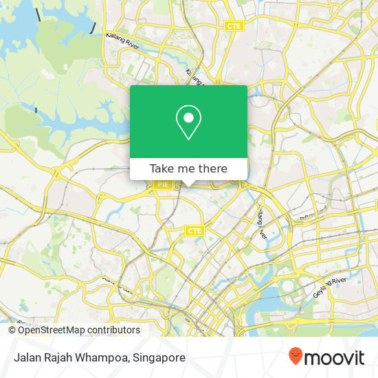 Jalan Rajah Whampoa map