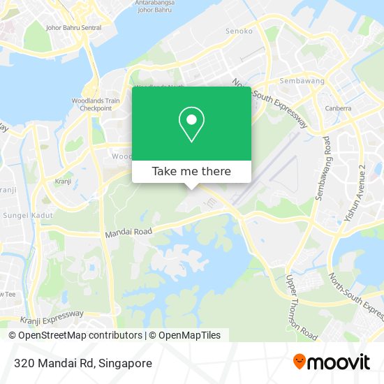 320 Mandai Rd map