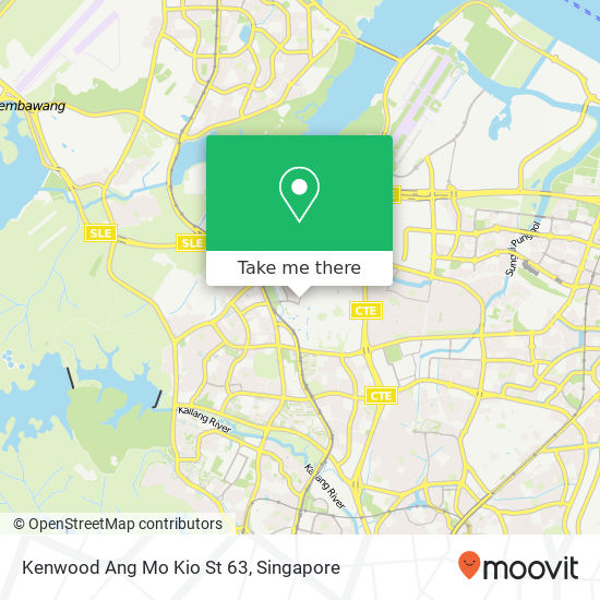 Kenwood Ang Mo Kio St 63 map